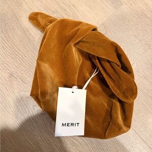 Merit Women's Tan Makeup Bag